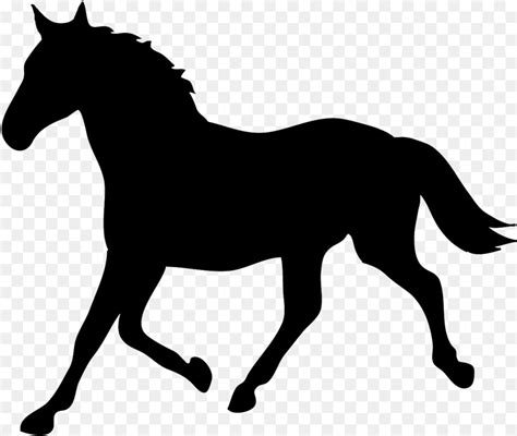 Horse Silhouette Clip Art Silhouette Of A Horse Png Download 483