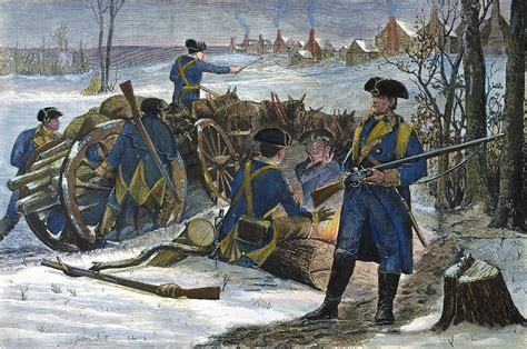 Valley Forge Winter 1777 Photograph By Granger