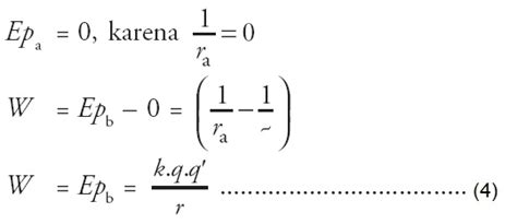 Jarak dan arah dari kedudukan awal ke kedudukan akhir disebut. Energi Dan Potensial Listrik « Ulya Hafizha