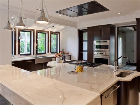 Inspired Examples Of Marble Kitchen Countertops Hgtv