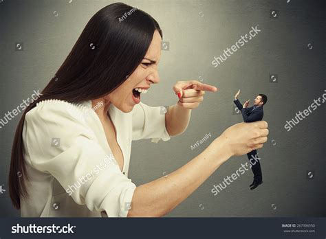 Emotional Woman Holding Hand Small Scared Stock Photo Shutterstock