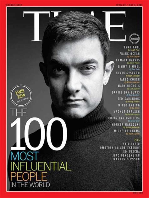 Aamir Khan In Time Magazines 100 Most Influential People In 2013 Bollywood News Digital Spy