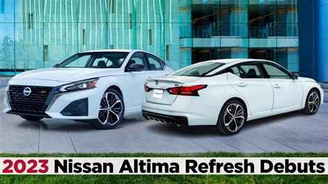 2023 Nissan Altima Debuts With Larger Infotainment Screen Youtube