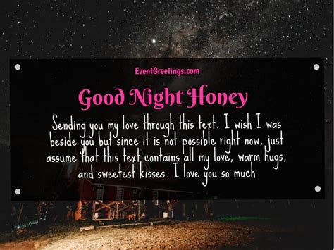 45 Sweet Good Night My Love Messages And Quotes