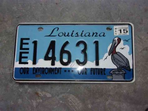 Authentic Antique And Classic Louisiana Us License Plates Page 4