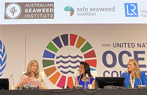 Oceanium Engages In Seaweed Agenda At 2022 Un Ocean Conference Oceanium
