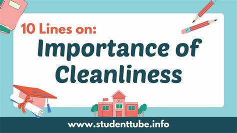 10 Lines On Importance Of Cleanliness Student Tube