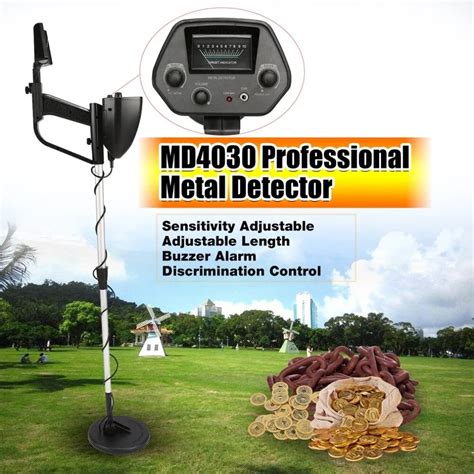 Newest Md4030 Professional Portable Underground Metal Detector Handheld