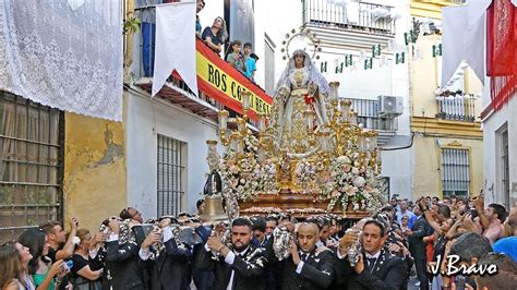 Procesión De La Virgen Del Rocío En Pentecostés Málaga 2017 Youtube