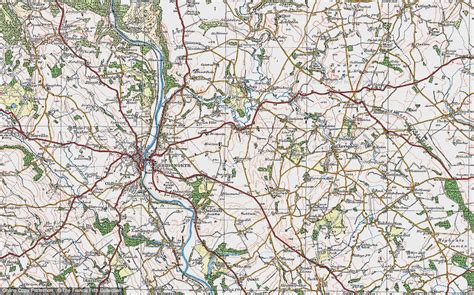 Old Maps Of Barnsley Shropshire Francis Frith