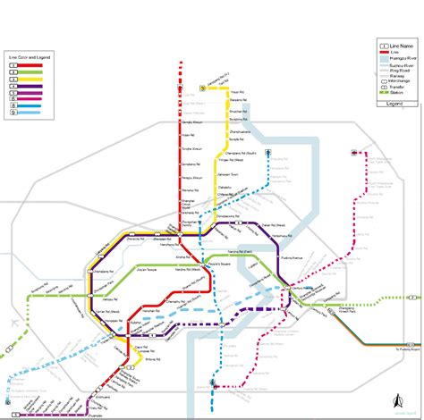 .shanghai metro plan (including metro line #1 to #9) and the shanghai metro time table (metro hi, my first time to shanghai. File:Shanghai metro 2007 en.png - Wikimedia Commons