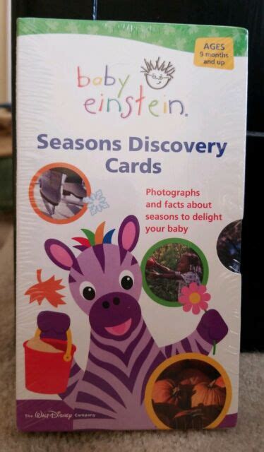Baby Einstein Seasons Discovery Cards Julie Aigner Clark 2005 Walt
