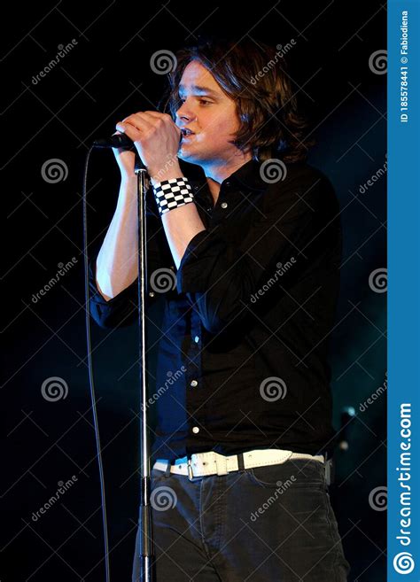 Keane Tom Chaplin During The Concert Editorial Photo Image Of