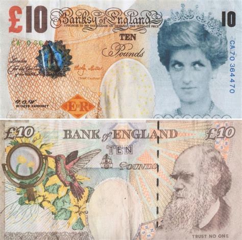 Banksys Fake £10 Note Will Become The First Work By The Artist To
