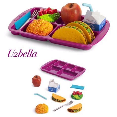 American Girl Truly Me Hot Lunch Set Tacos For 18 Inch Doll Missing