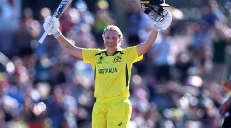 alyssa healy breaks adam gilchrist s record with a stunning knock against england in women s wc