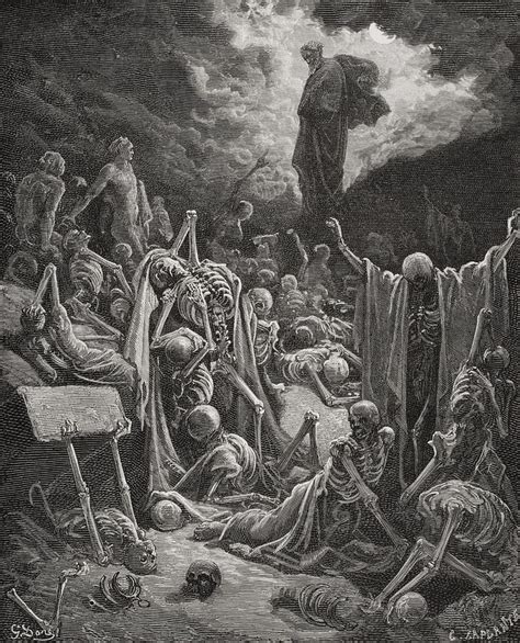 Engraving From The Dore Bible Drawing By Vintage Design Pics Pixels