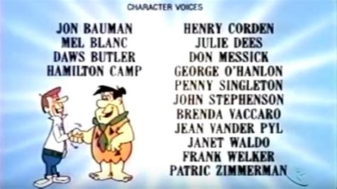 The Jetsons Meet The Flintstones 1987 Movie Behind The Voice Actors