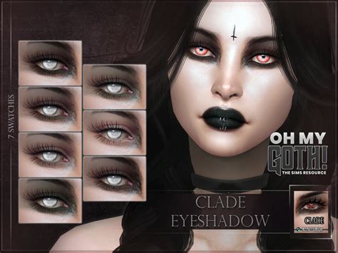 The Sims Resource Oh My Goth Clade Eyeshadow