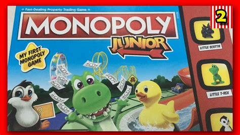 Hasbro Monopoly Junior Gaming Up To 4 Player Unboxing For Kids 5 Years