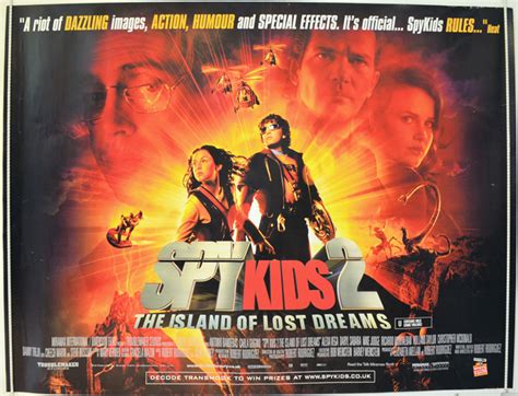 Spy Kids 2 Island Of Lost Dreams Original Cinema Movie Poster From