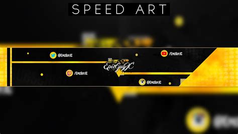 Epicguyjc Banner Speed Art Youtube