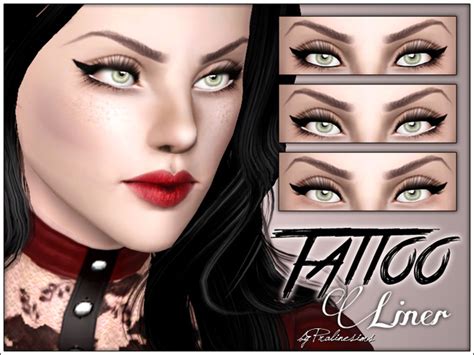 The Sims Resource Tattoo Liner