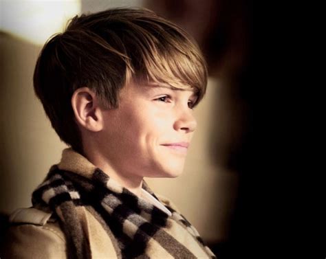 Girl About Town Exclusive First Picture Of Romeo Beckham In Burberry S Christmas Campaign