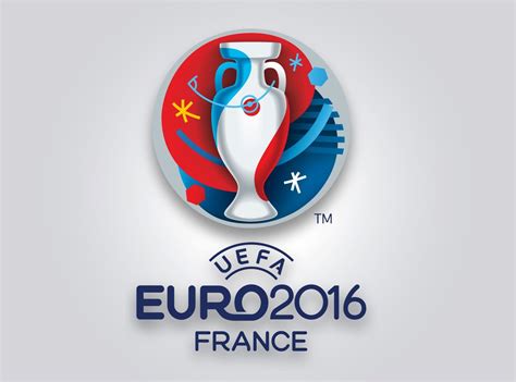 Logo Der Uefa Euro 2016 France Vektor Download
