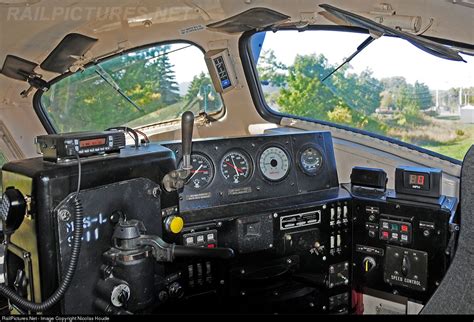 the cab of one of the rare emd fl9 in operation in canada railroad photography scenic