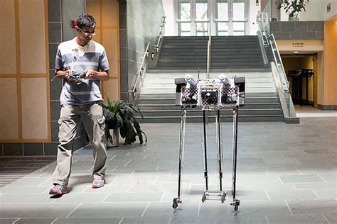 Cornell University Robot Walks Into The Record Books
