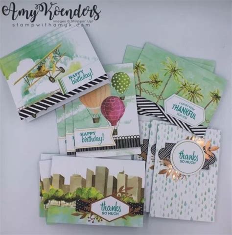 Stampin Up Looking Up Card Kit With Images Card Kit Stampin Up