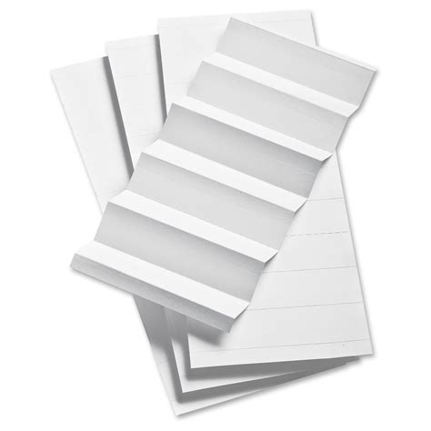 Formatting and printing tips for 5 index tab and 8 index tab inserts. 1/3 Cut Hanging File Folder Label Inserts - LD Products