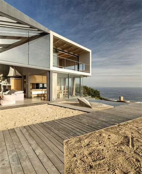 Modernistic Beach House On The Coast Of Chilly Beach House Exterior
