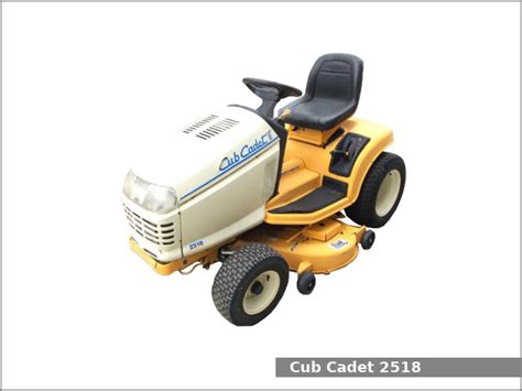 Cub Cadet 2518 Garden Tractor Review And Specs Tractor Specs