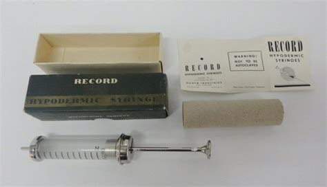 Instrument Syringe Ogden Ca 1914 1950 Ar10385 Ehive