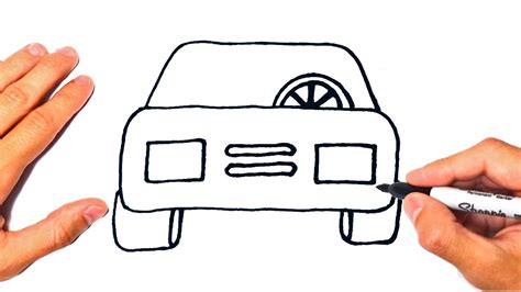 Como Dibujar Un Coche Automovil O Carro De Manera Fácil Youtube