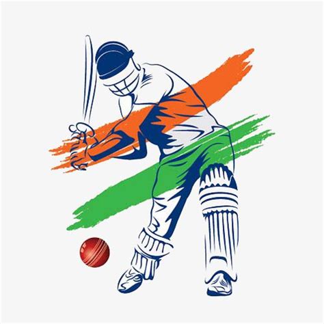 Cricket Clipart Hd Png Color Cricketers Color Clipart Athlete Color Png