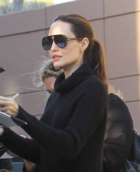 Angelina Jolie Spotted Wearing Dior Diorlia Sunglasses The Optical