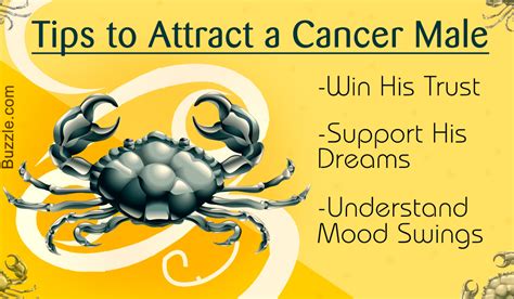 Although he is everyone's friend and may patiently listen to people. Really Useful Tips on How to Attract a Cancer Man ...