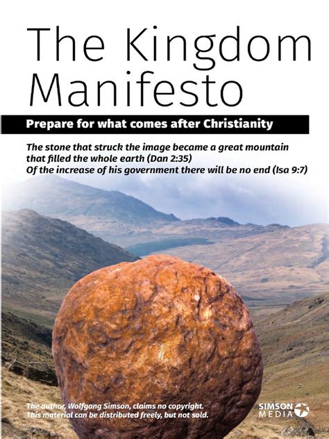 The Kingdom Manifesto Acts Of The Apostles Kingship And Kingdom Of God