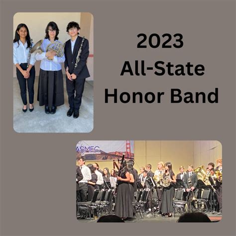 Spusd Students Earn California All State Honor Band Acclaim South