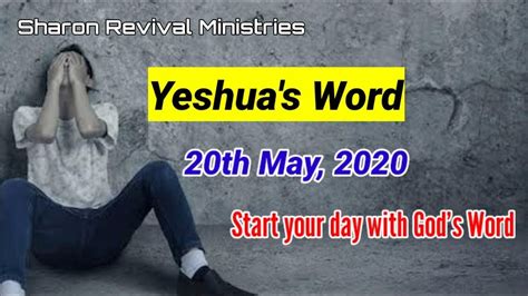 Yeshuas Word 20th May Sharon Revival Ministries Youtube