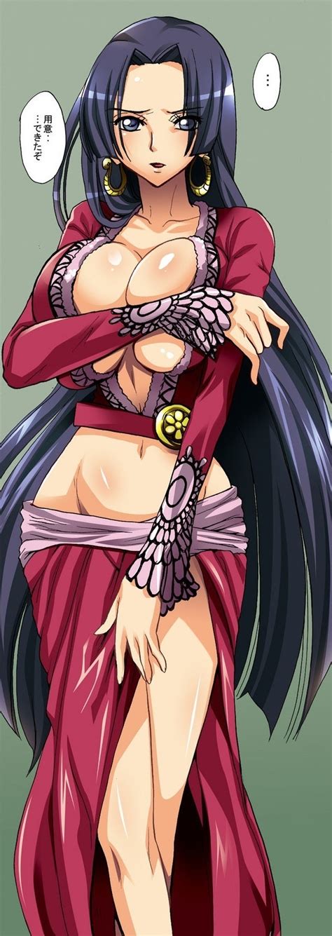 Rule 34 1girls Artist Request Boa Hancock Breasts Cleavage Clothing Female Female Only Huge