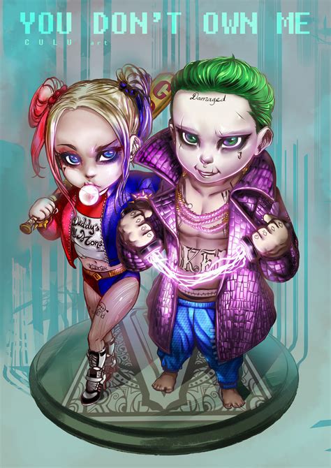 Fanart Harley Quinn And Joker Kid By Mr Vy On Deviantart