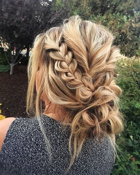 How To Create A Messy Braided Updo Hairdo Hairstyle
