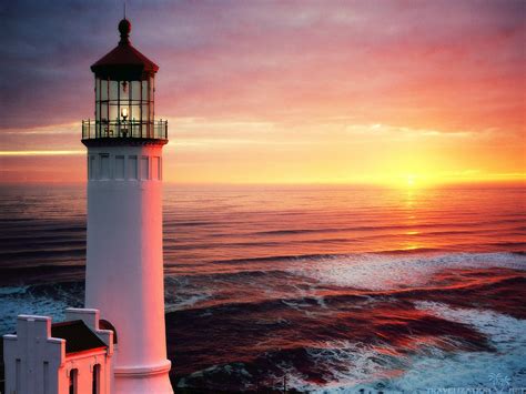 Free Photo Lighthouse And Sea Beach Blue Lighthouse