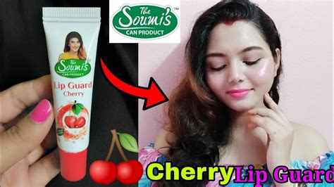 The Soumis Can Product 🍒 Cherry Lip Guard Review Beauty Highlighting Youtube