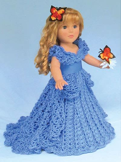 Top 10 knitting patterns in doll clothes. Paid and Free Crochet Patterns for 18-inch Dolls Like the ...
