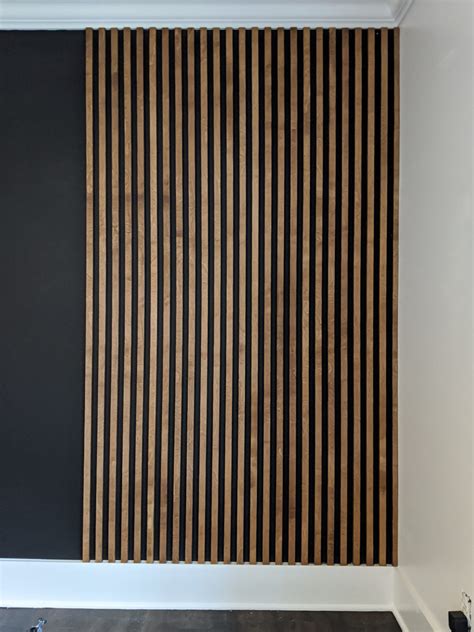 How To Make An Affordable Wood Slat Wall Simply Aligned Home